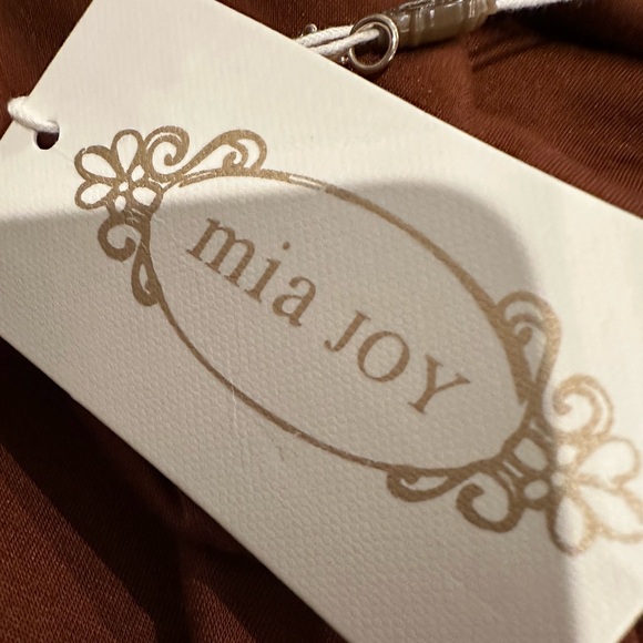 JOYFOLIE Mia Joy Oralie Dress In Rust - Picture 3 of 10